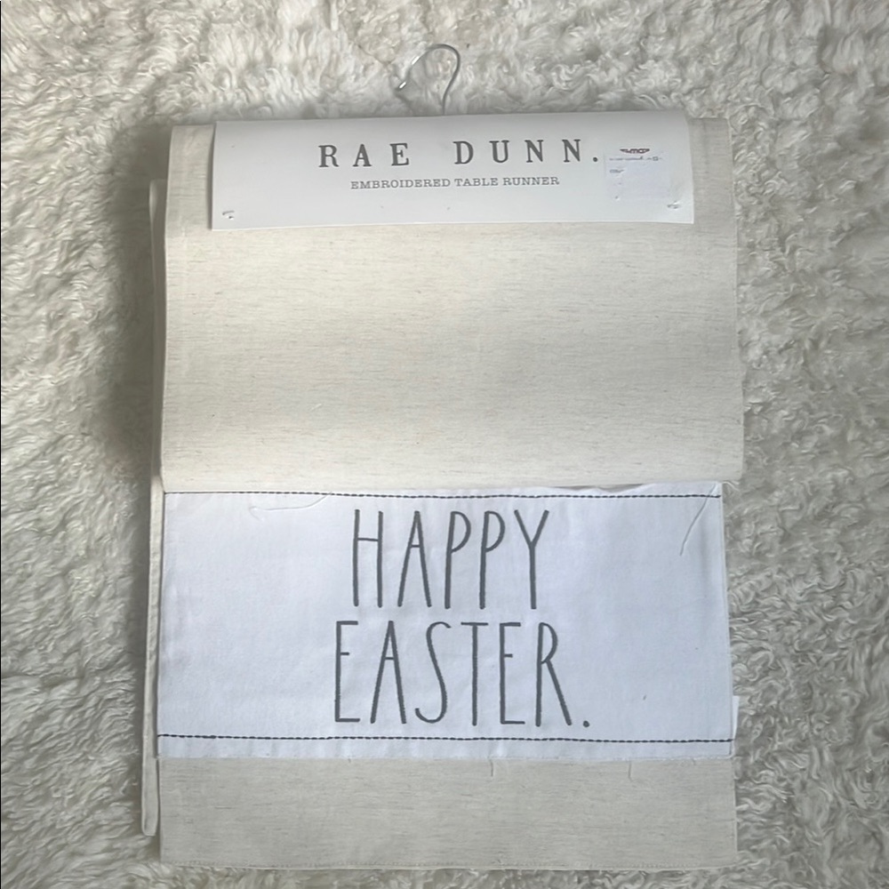 NWT - Rae Dunn Easter Table Runner